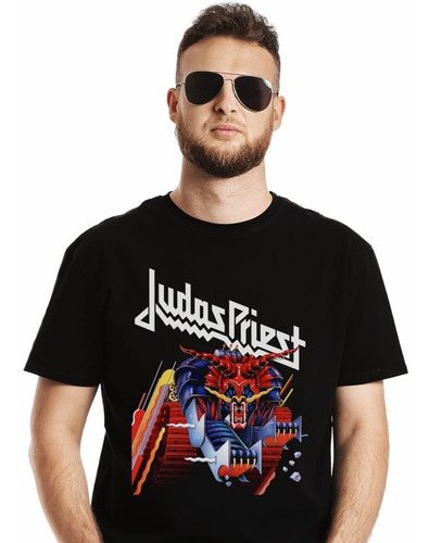 Polera Judas Priest Defenders Of The Faith Metal Impresión D