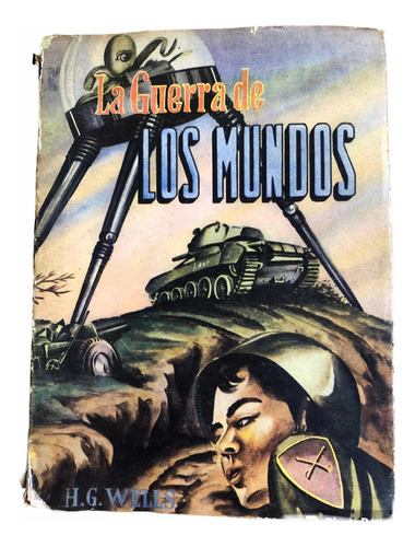 Libro Antiguo La Guerra De Los Mundos, Año 1951