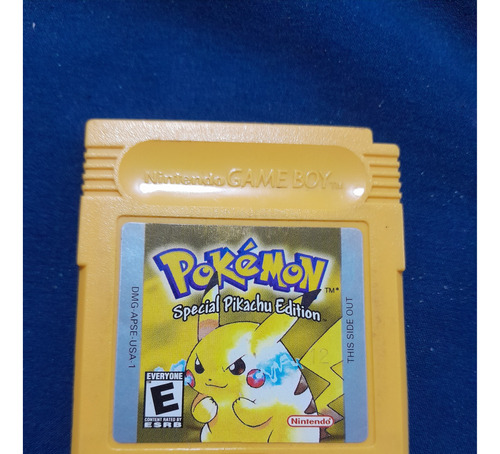 Pokemon Yellow Version Para Nintendo Game Boy