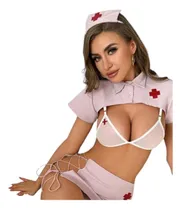 Comprar . Lenceria Intima Disfraz Baby Doll Enfermera Lenceria Dama