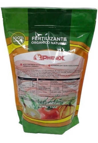 Phenix  Fertilizante Organico Natural Floracion X1kg 