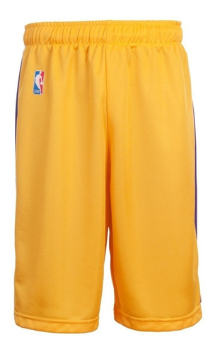 Imagen 2 de 10 de Short Basquet Los Angeles Lakers Lic Oficial Nba Basket Cke