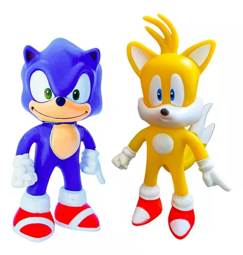 Boneco Grande Sonic Sega Coleção Presente De Aniversario