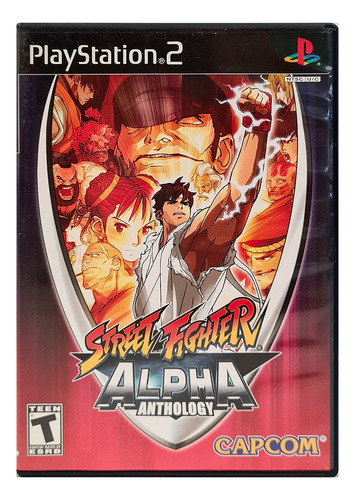 Street Fighter Alpha Anthology Playstation 2 (Usado)