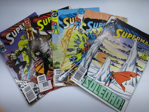 Superman Ediciones Zinco Pack 5 Ejemplares Combo Cinco Comic