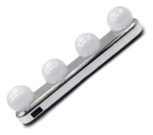Luz De Espelho Maquiagem Camarim Led 4 Lampadas Sem Fio