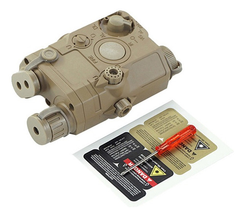 Elemento Airsoft Linterna Táctica Peq 15 Láser No Ajustable