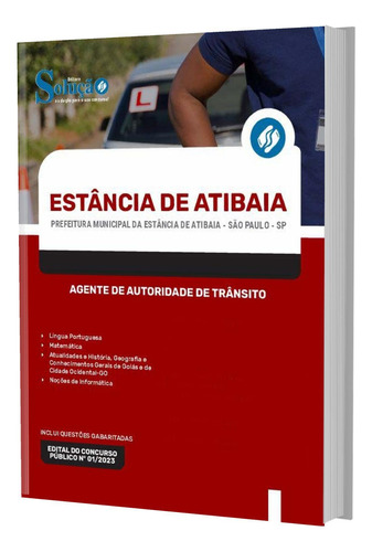 Apostila Atibaia Sp 2023 - Agente De Autoridade De Trânsito