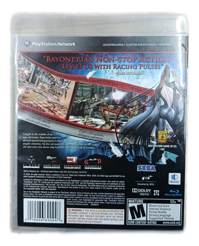 Bayonetta Ps3 Original Fisico Envío Gratis (Reacondicionado)