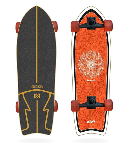 Surfskate Nitro Swuy Maori Flower Simuladores Febo