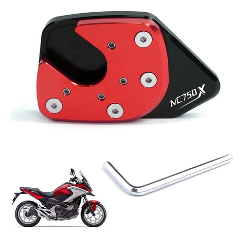 Almohadilla Extensión De Caballete Lateral Para Honda Nc750x