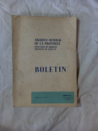 Boletin Archivo General De Santa Fe 10 - Roverano