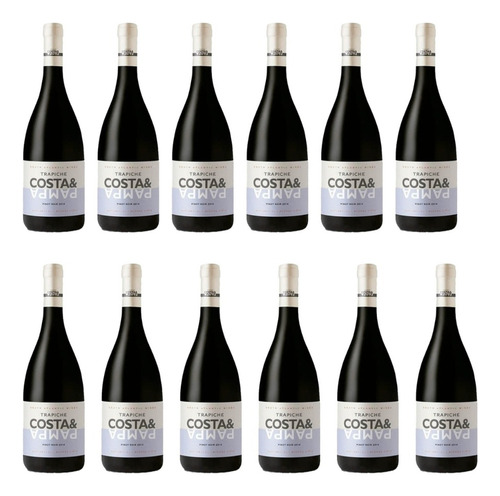 Vino Trapiche Costa & Pampa Pinot Noir 750 X12 Zetta Bebidas