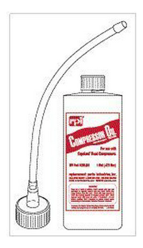 Aceite Para Compresor - Botella 16 Oz.