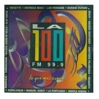 Fm 100 - Lo Que Mas Suena - Cd - Original!!!