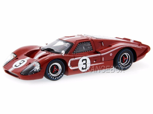 Ford Gt Mk Iv 1967 #3 Le Mans Shelby Collectibles 1:18 Sc425