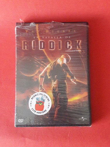 La Batalla De Riddick, Dvd Como Nuevo.