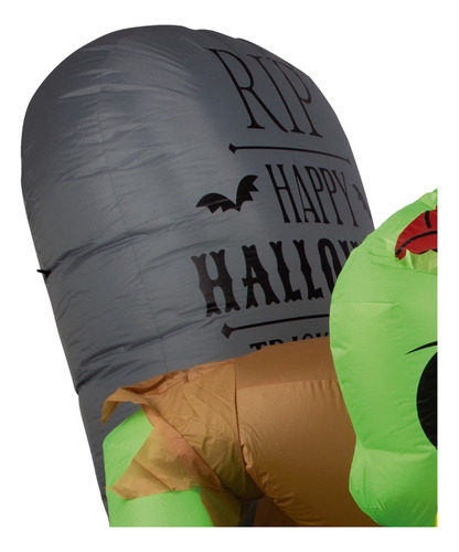 Inflable Tumba Zombie Halloween Decorativos 1.5m