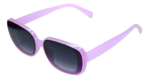 Lentes De Sol Para Mujer Color Rosa Estilo Versátil Moderno Lente Gris Diseño Ocean