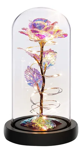 Colorida Flor De Rosa Regalo Para San Valentín