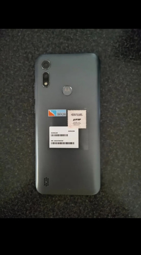 Celular Motorola E6i Liberado Con Cargador Templado Y Funda Gris Metálico (Usado)
