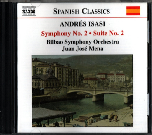 Cd Novo Lacrado Andrés Isasi Symphony 2 Suite 2 Juan Mena