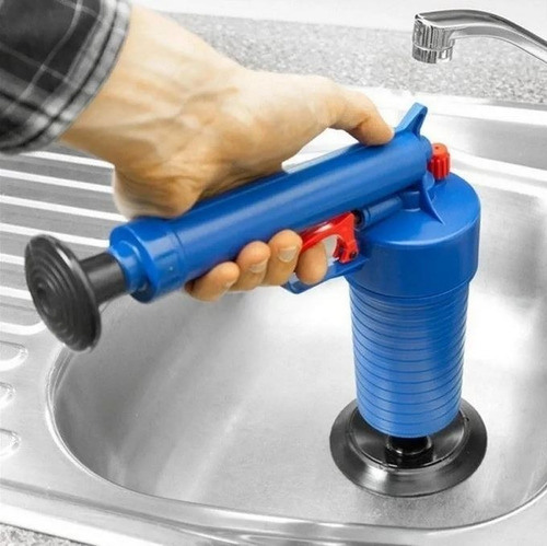 Sopapo Con Presion Destapador De Baño Wc Cañeria Fregadero