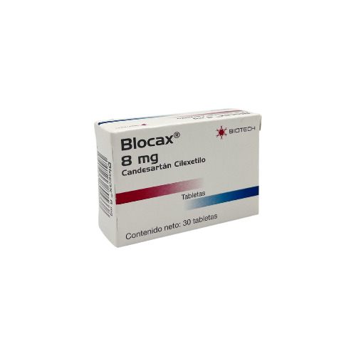 Blocax 8mg Tabletas Est 30 Tab