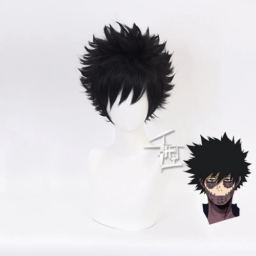 Peluca De Cosplay De Anime My Hero Academia Dabi No Hero Aca