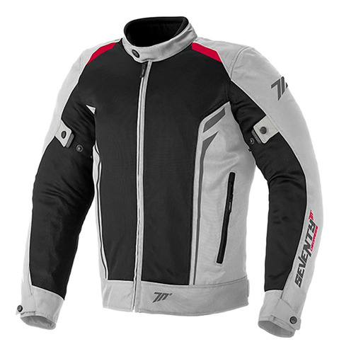 Campera Moto Hombre Protecciones Seventy Degrees Jt32 Mesh 