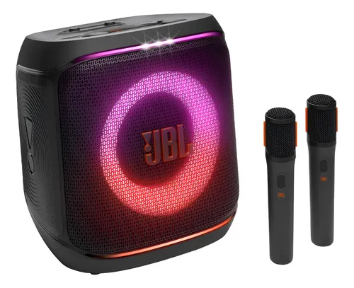 Caixa De Som Partybox Encore 2 Com Microfone Jbl - Preta Preto