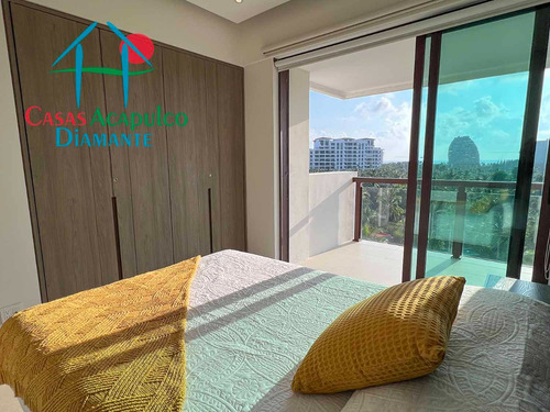 Cad La Isla Java F6. En Condominio De Playa. Terraza Con Vista A Las Albercas