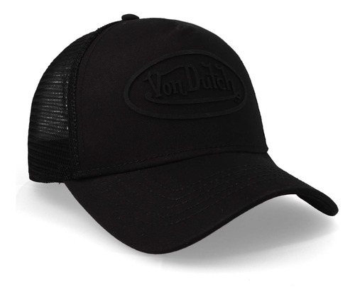Gorra Von Dutch 9844051 Vdhtriprubber Negro Unitalla