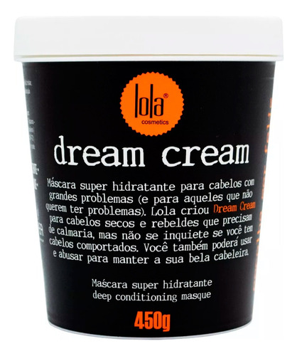 Lola Dream Cream Máscara Super Hidratante Pelo Seco X 450gr 