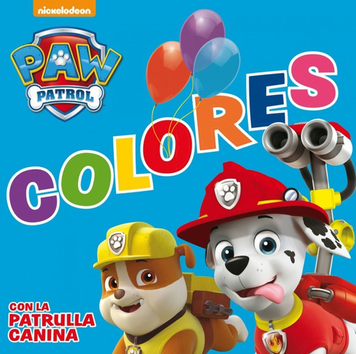 Libro Colores Con La Patrulla Canina - Vv.aa