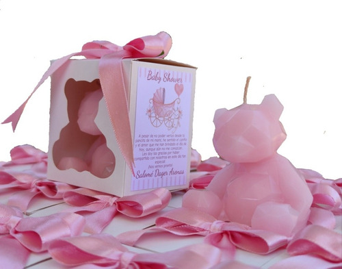 Recordatorio Baby Shower Vela En Caja