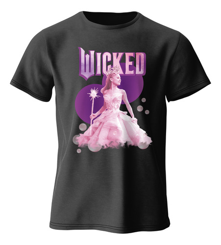 Playera Ariana Grande Wicked PelĂcula Glinda Musical Oz E-g