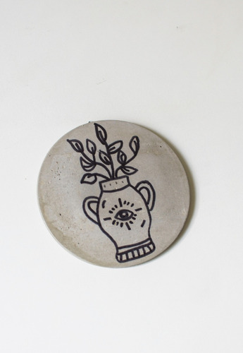 Imagem 3 de 3 de Quadro Cimento | Vaso