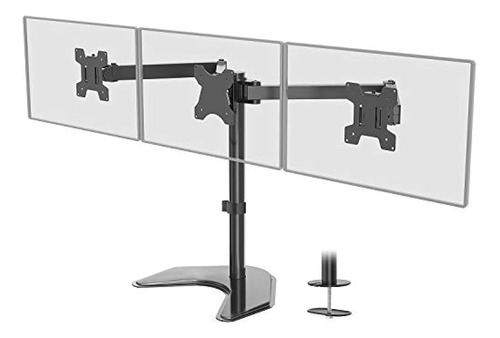 Monitor Lcd Triple Independiente Wali Soporte De Escritorio 