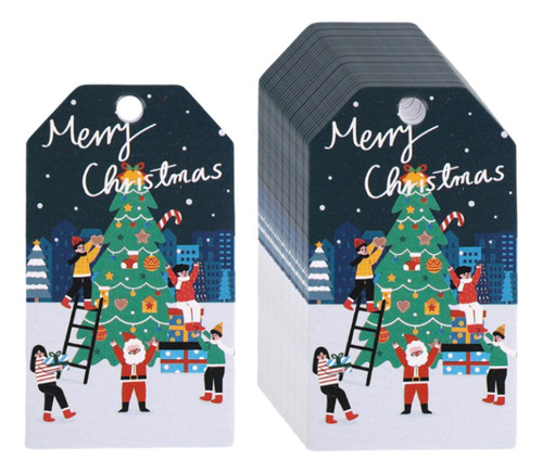 100x Etiquetas Para Envolver Regalos Etiquetas De Estilo D