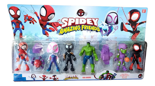 Muñecos Spidey Y Sorprendentes Amigos