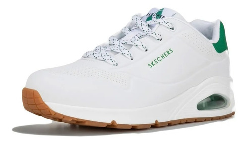 Tenis Skechers Uno - Hit Pop - Blanco - Dama - 155370/wgr