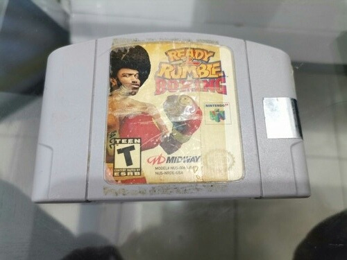 Cartucho Original N64 Ready Rumble Boxing 2 Funcionando