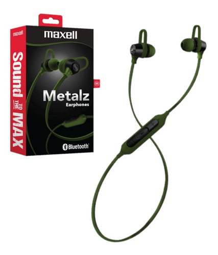 Audífonos Bluetooth Maxell Verde Eb-bt750