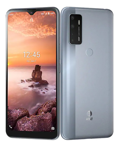 At&t Fusion 6.9 5g De Acero 64gb Rom Quad Cam 48mp Librado/unlocked Y Compatible Con Cualquier Sim Chip De Telcel, At&t, Movistar, Virgin Mobile, Etc.