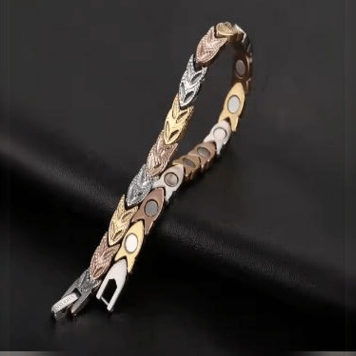 Pulsera Magnética Titanio Con Imanes Ndfeb Modelo Ysmgb-30