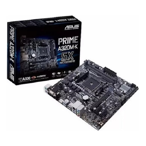 Mother Asus Prime A320m-k Am4 Ddr4 A320 Hdmi M2 