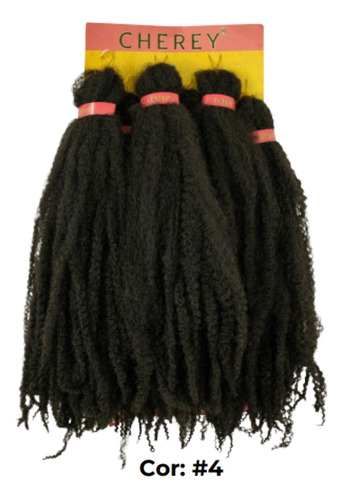 Cabelo Afro Twist Braids 6x 400 Gramas Pacotão Marley Cherey