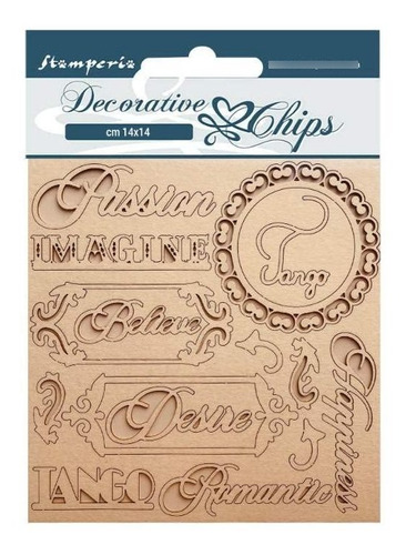 Chips Decorativo Desire Writings