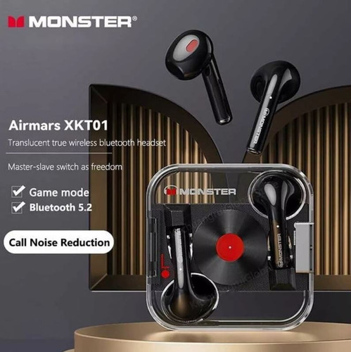 Audifonos Monster Inalámbricos Xkt01 Airmars Color Blanco